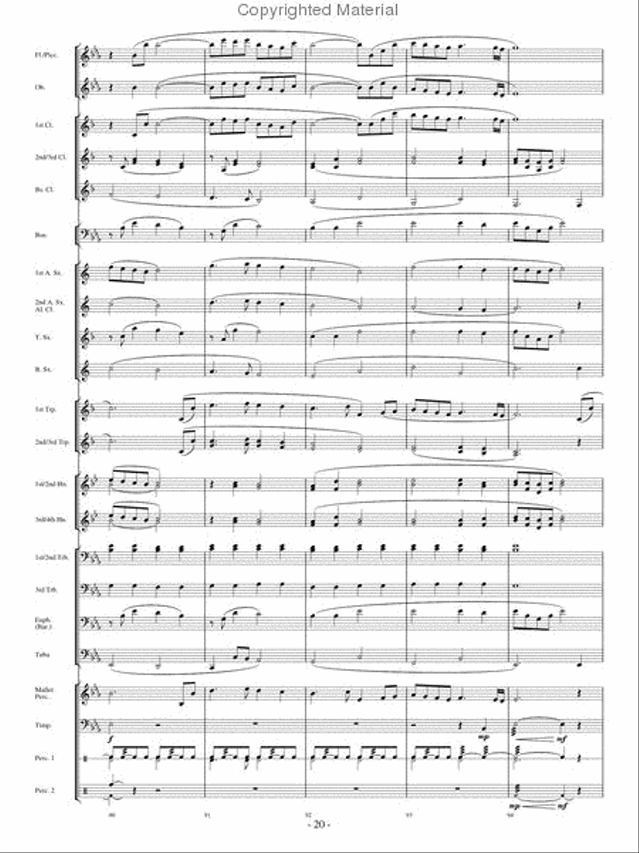 Ascentium Ascentium Concert Band scores gallery preview page 19