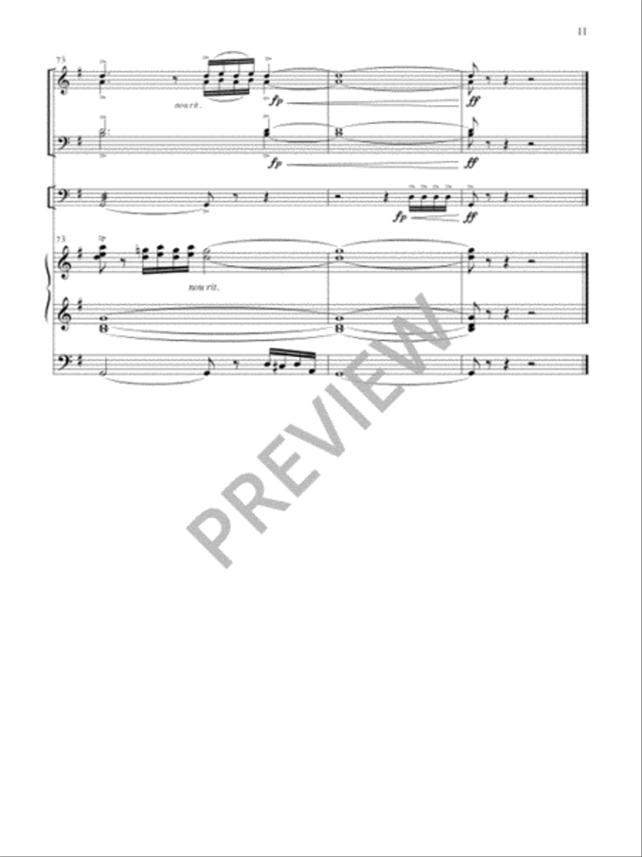 Gaudeamus! Trombone scores gallery preview page 12