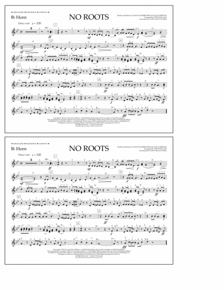 No Roots - Bb Horn