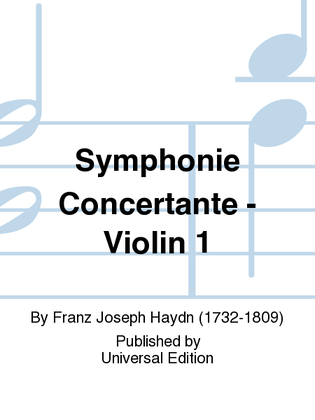 Symphonie Concertante - Violin 1