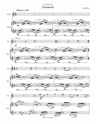 Sonatasia for Guitar and Piano