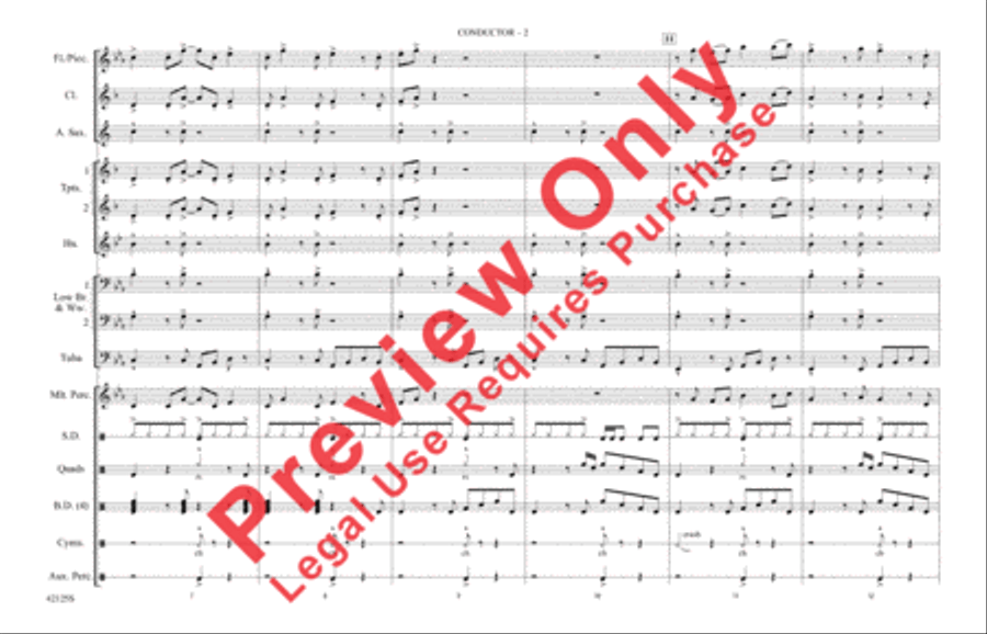 Still into You Marching Band scores gallery preview page 3