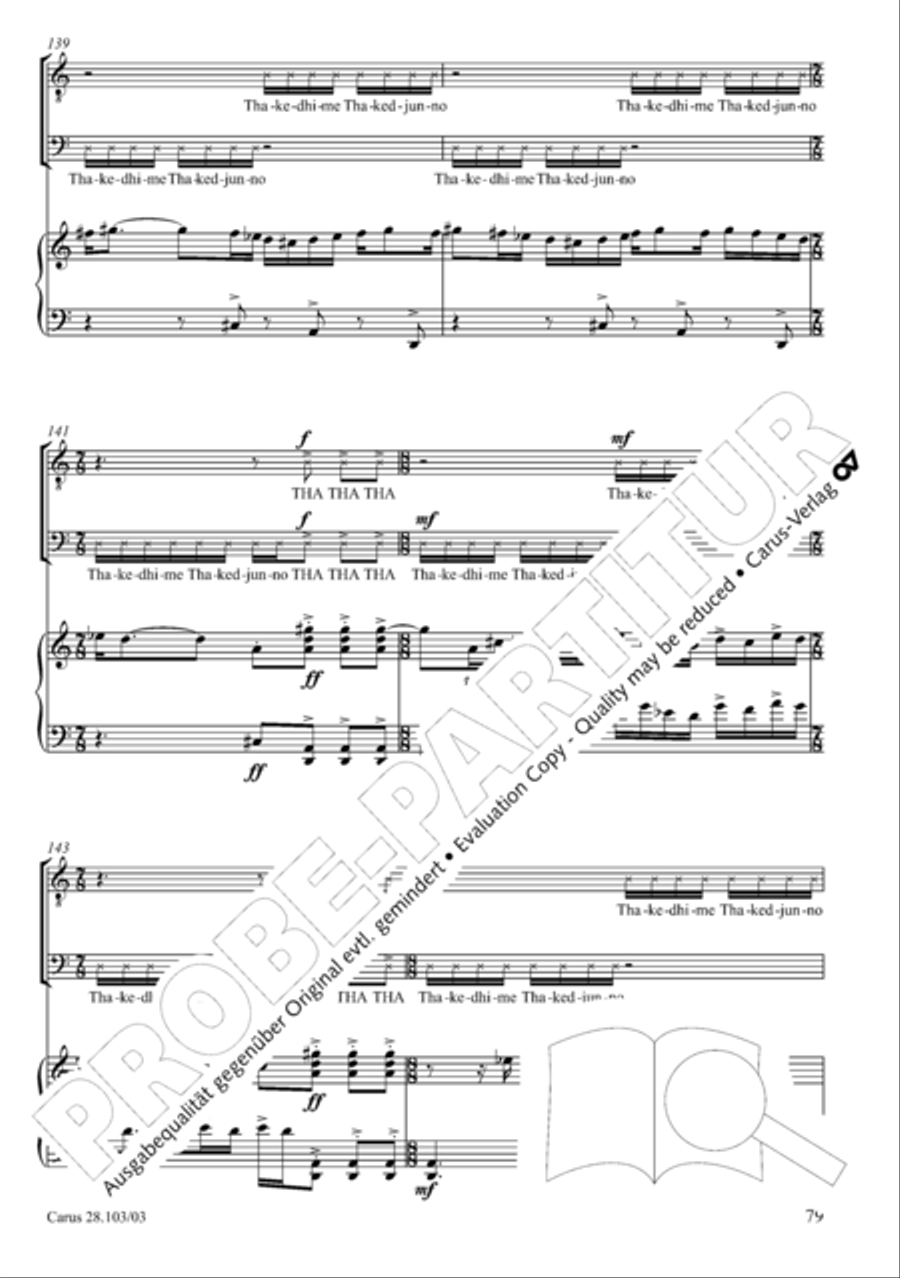 Water Water 4-Part scores gallery preview page 94