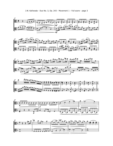 Duo No. 3, Op. 243 for Two Violas image number null