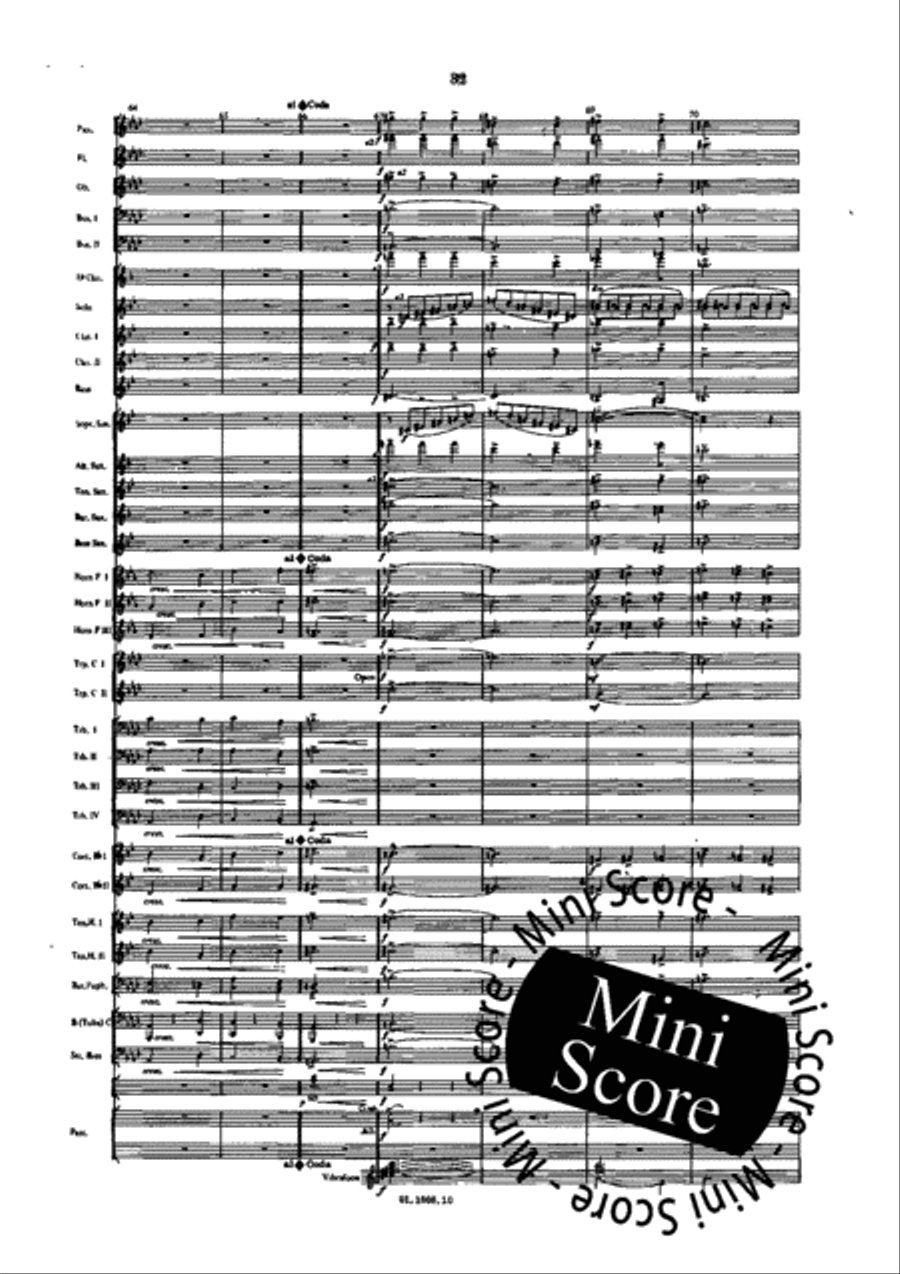 Suite Divertimento Concert Band scores gallery preview page 36