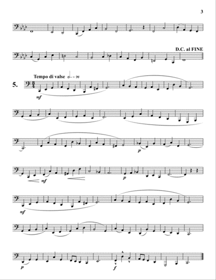 Progressive Etudes for Tuba, Vol. 1 Tuba scores gallery preview page 3