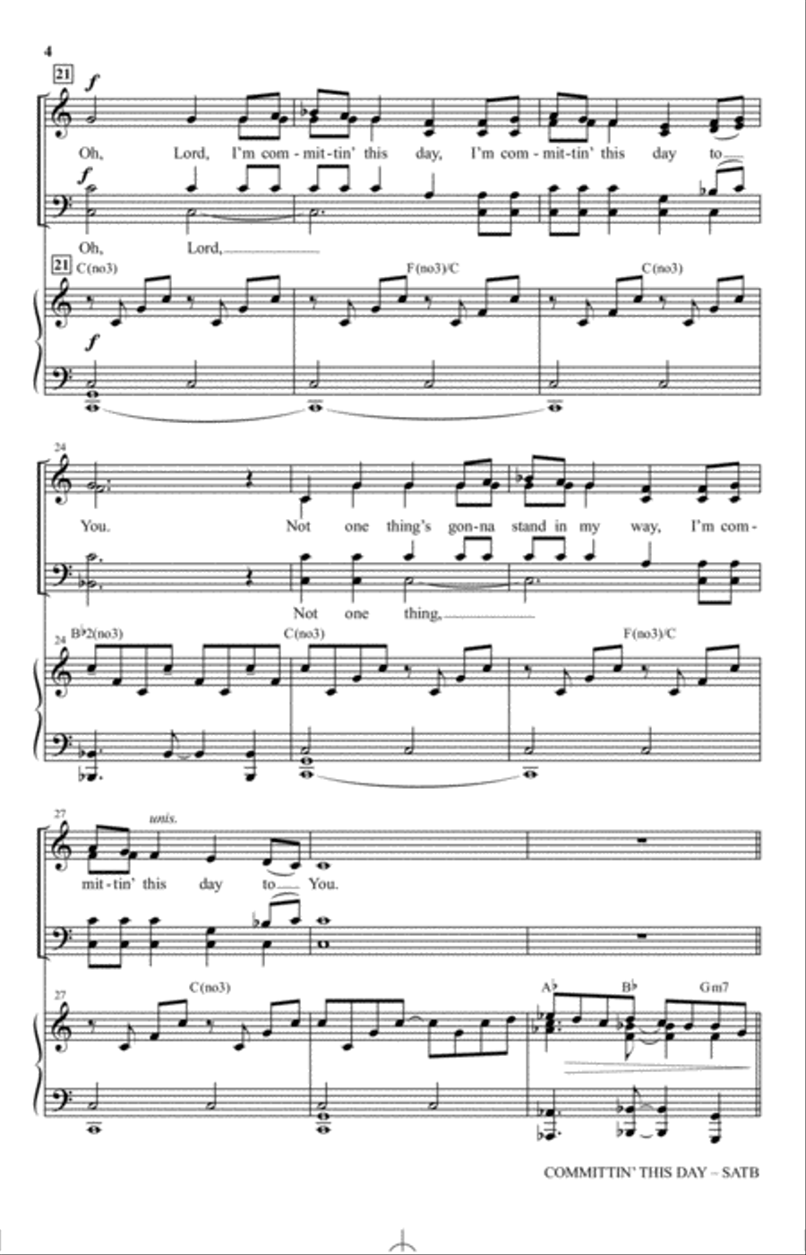 Committin' This Day 4-Part scores gallery preview page 3