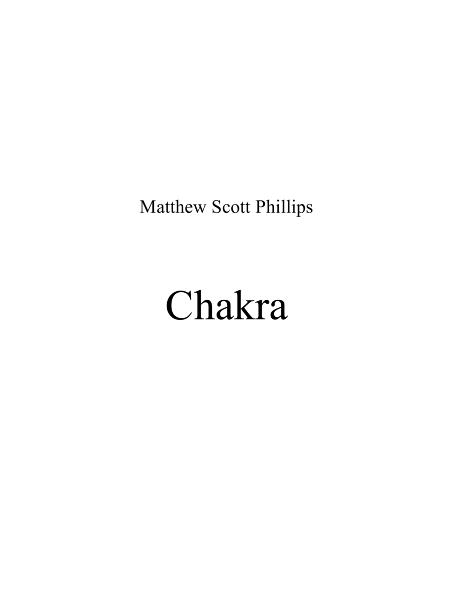 Chakra Violin Solo scores gallery preview page 1