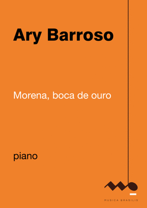 Book cover for Morena, boca de ouro