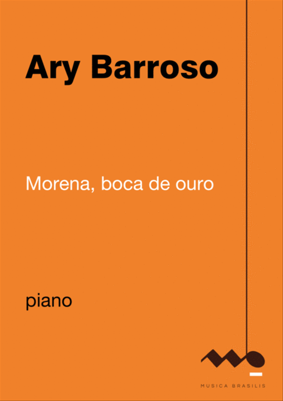 Morena, boca de ouro Morena, boca de ouro Piano Solo scores gallery preview page 1