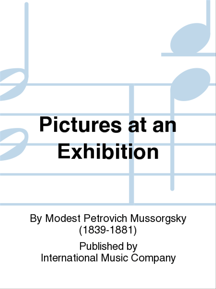 Pictures At An Exhibition Piano Solo scores gallery preview page 1