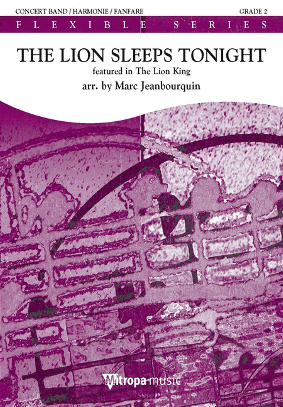 The Lion Sleeps Tonight Piano scores gallery preview page 1