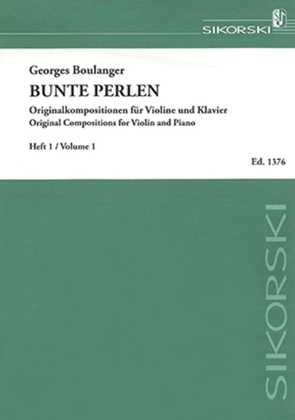Book cover for Bunte Perlen (Multicolored Beads)
