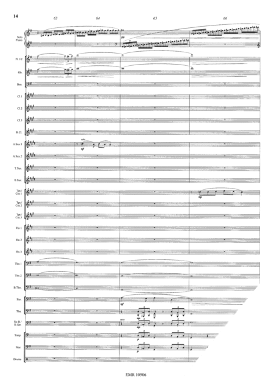 Shosholoza Concert Band scores gallery preview page 14