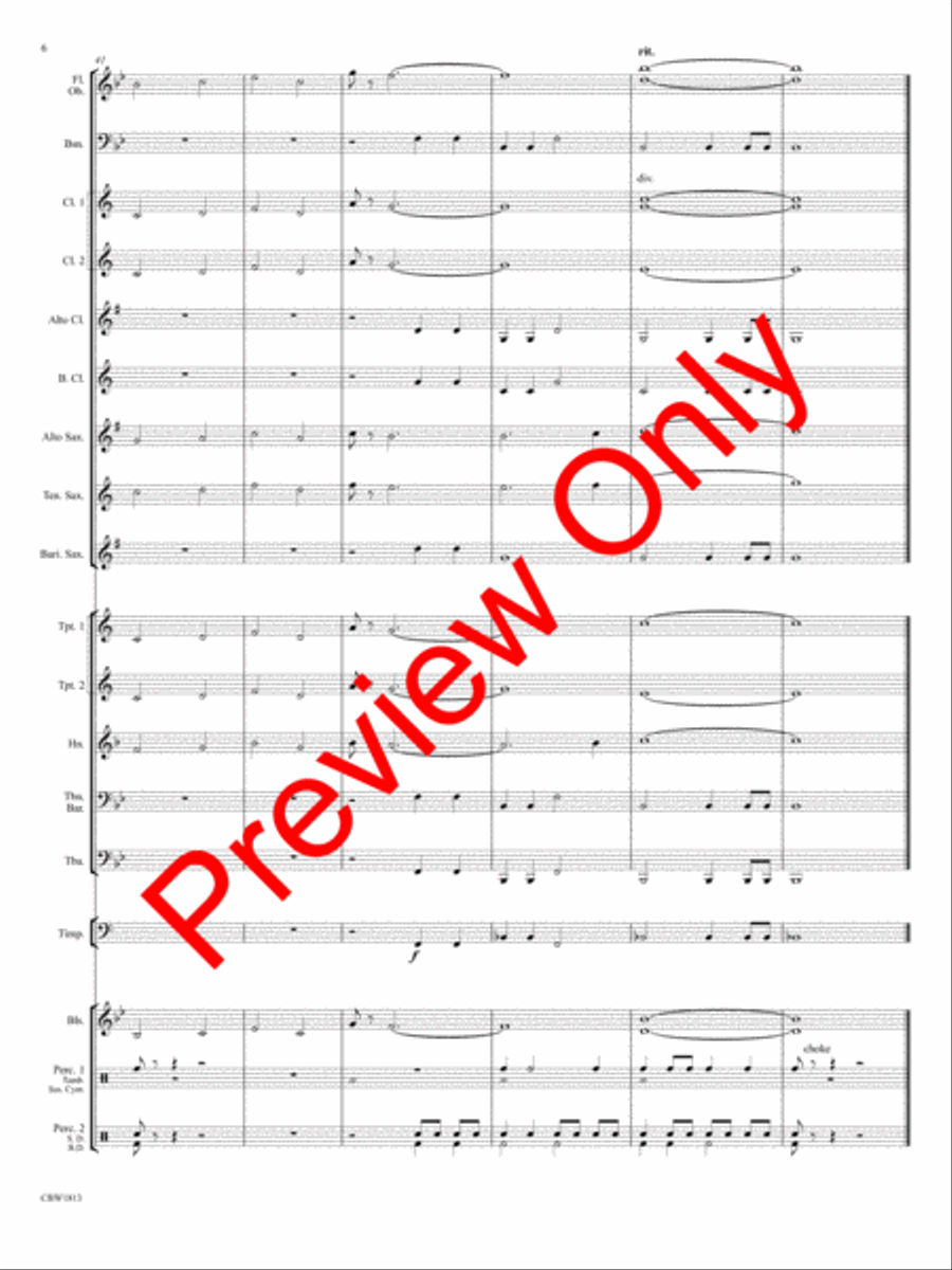 All Things Possible Concert Band scores gallery preview page 9
