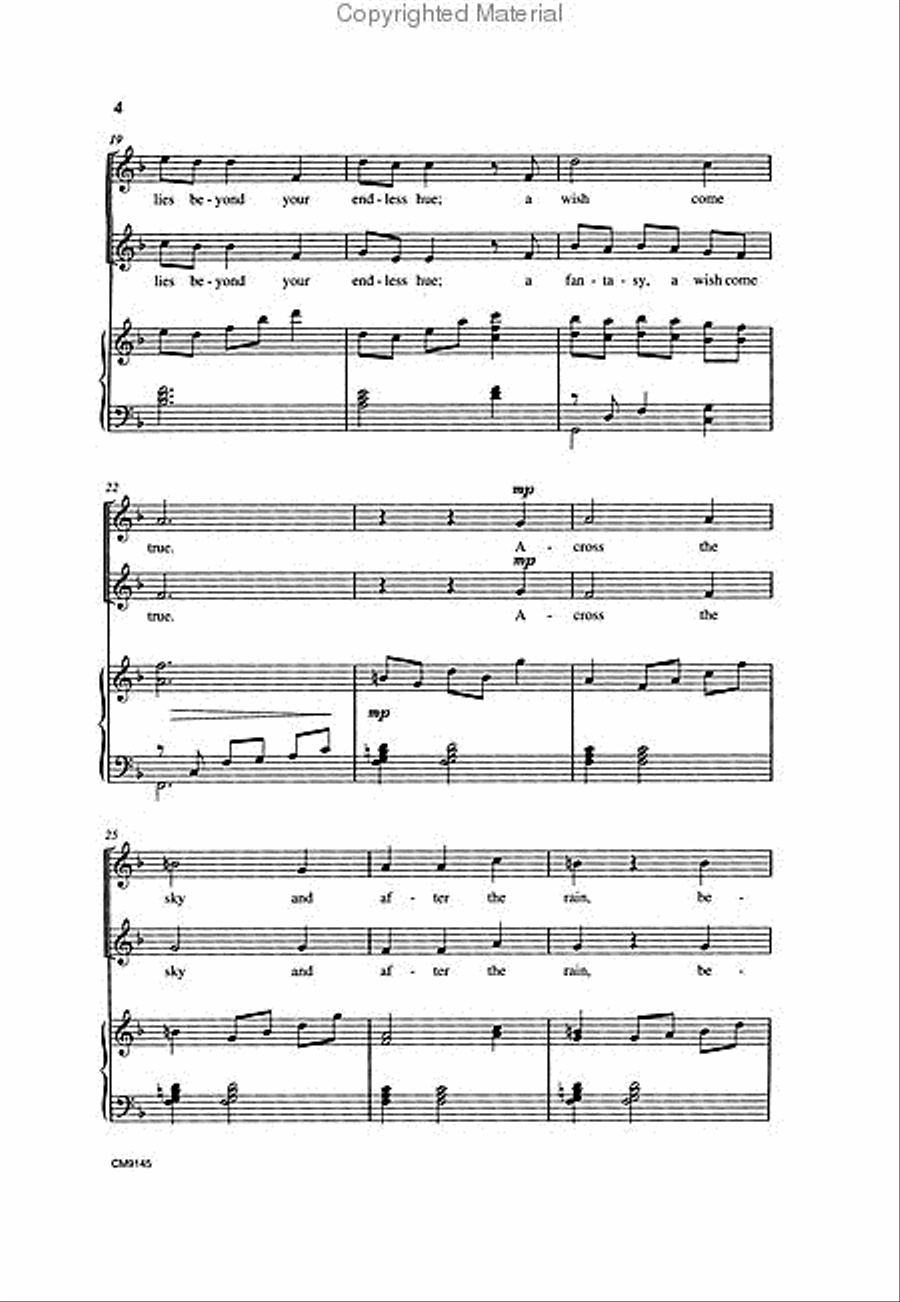 Across the Sky Across the Sky Choir scores gallery preview page 3