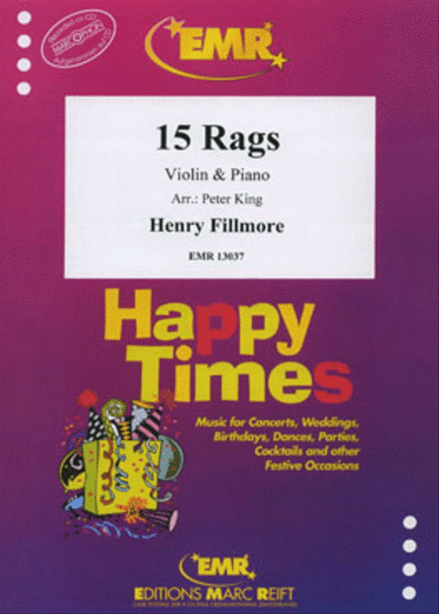 15 Rags Violin Solo scores gallery preview page 1