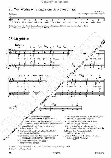 Chorbuch Pueri Cantores III