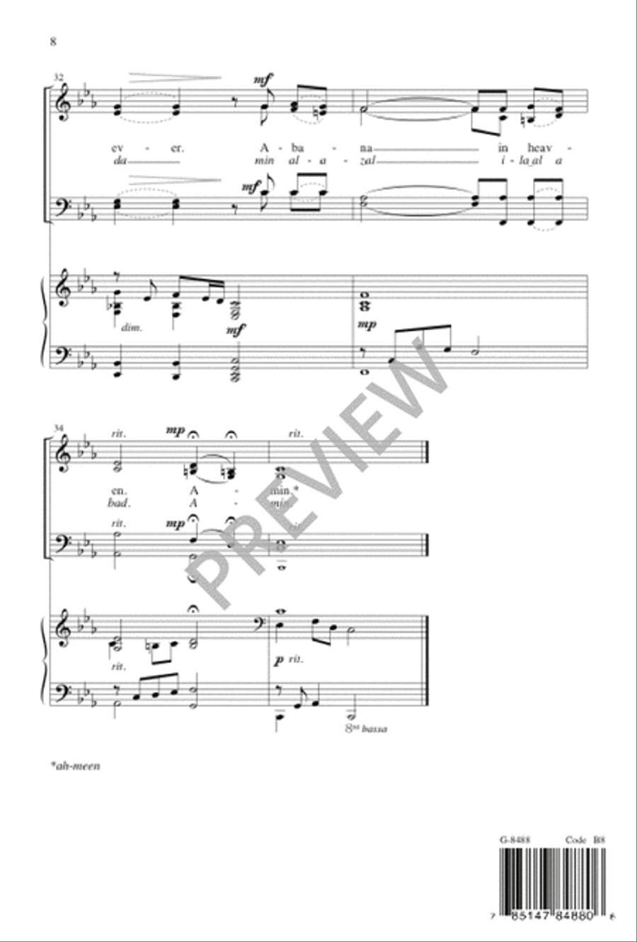 Abana 4-Part scores gallery preview page 8