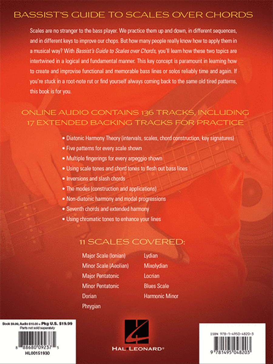Bassist's Guide to Scales Over Chords Collection / Songbook scores gallery preview page 6