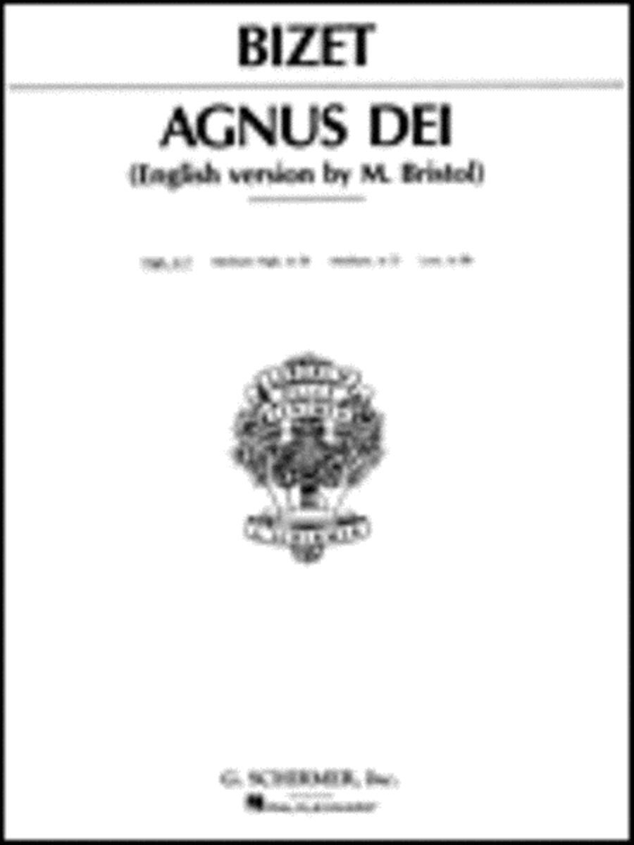 Agnus Dei (Lamb of God) Voice scores gallery preview page 1