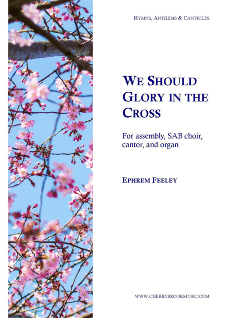 We Should Glory in the Cross 3-Part scores gallery preview page 1