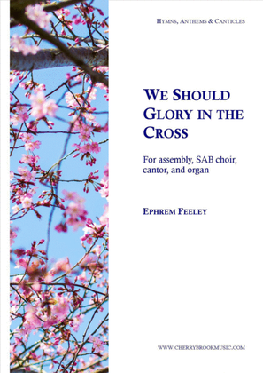 Book cover for We Should Glory in the Cross