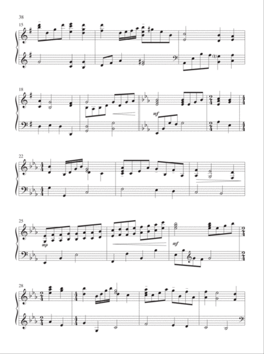 Portraits of Praise Piano Solo scores gallery preview page 23