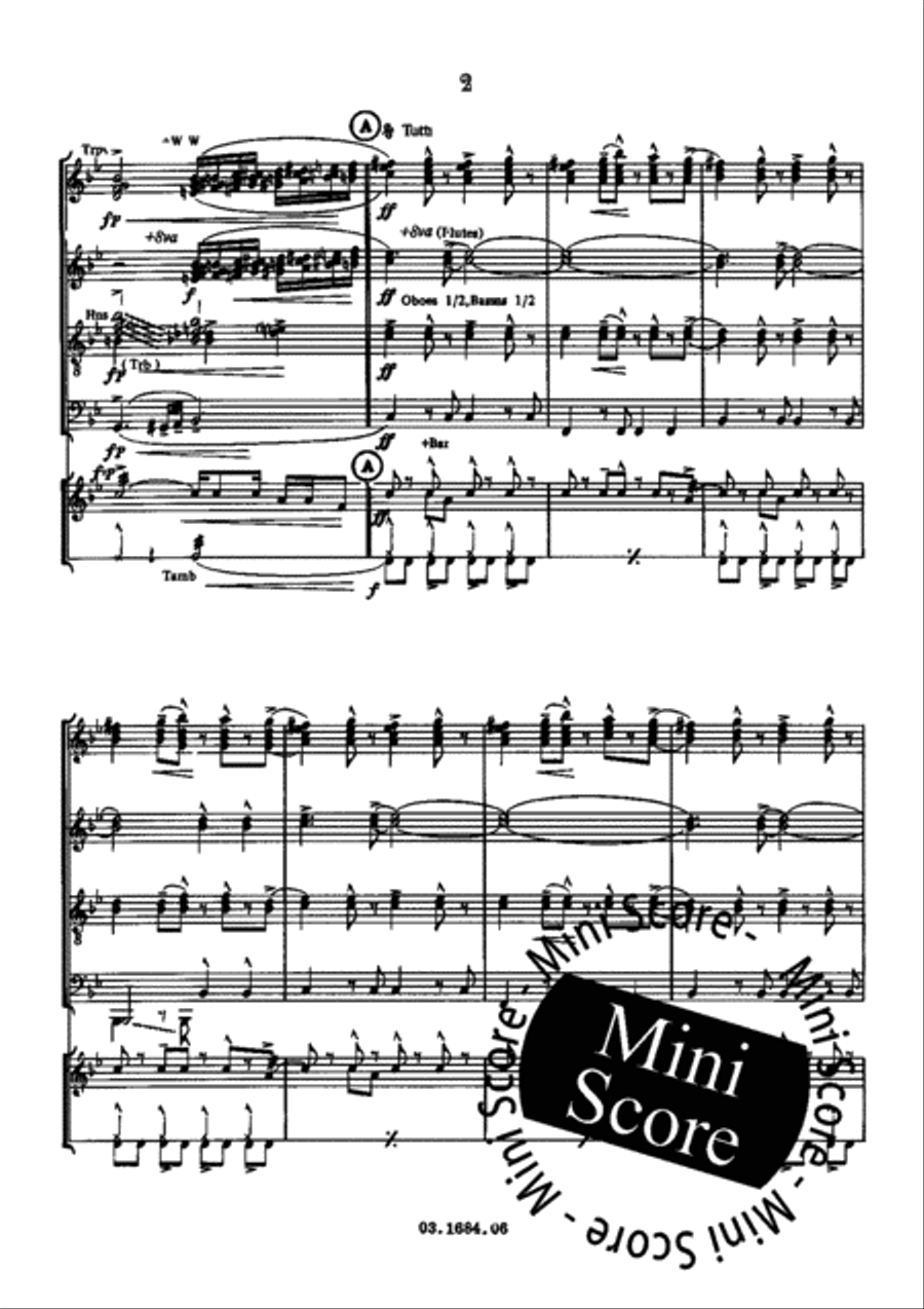Can't take my Eyes off You Big Band scores gallery preview page 6