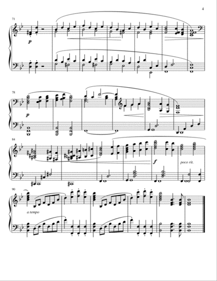 Sonata No. 1 by Jennifer Jones Piano Solo scores gallery preview page 5
