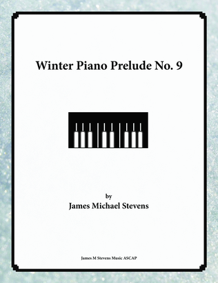 Book cover for Winter Piano Prelude No. 9