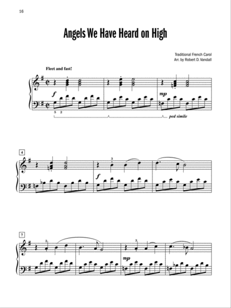Celebrated Christmas Solos, Book 5 Piano Solo scores gallery preview page 3