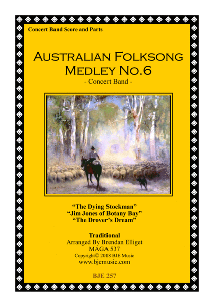 Australian Folksong Medley No. 6 – Concert Band image number null