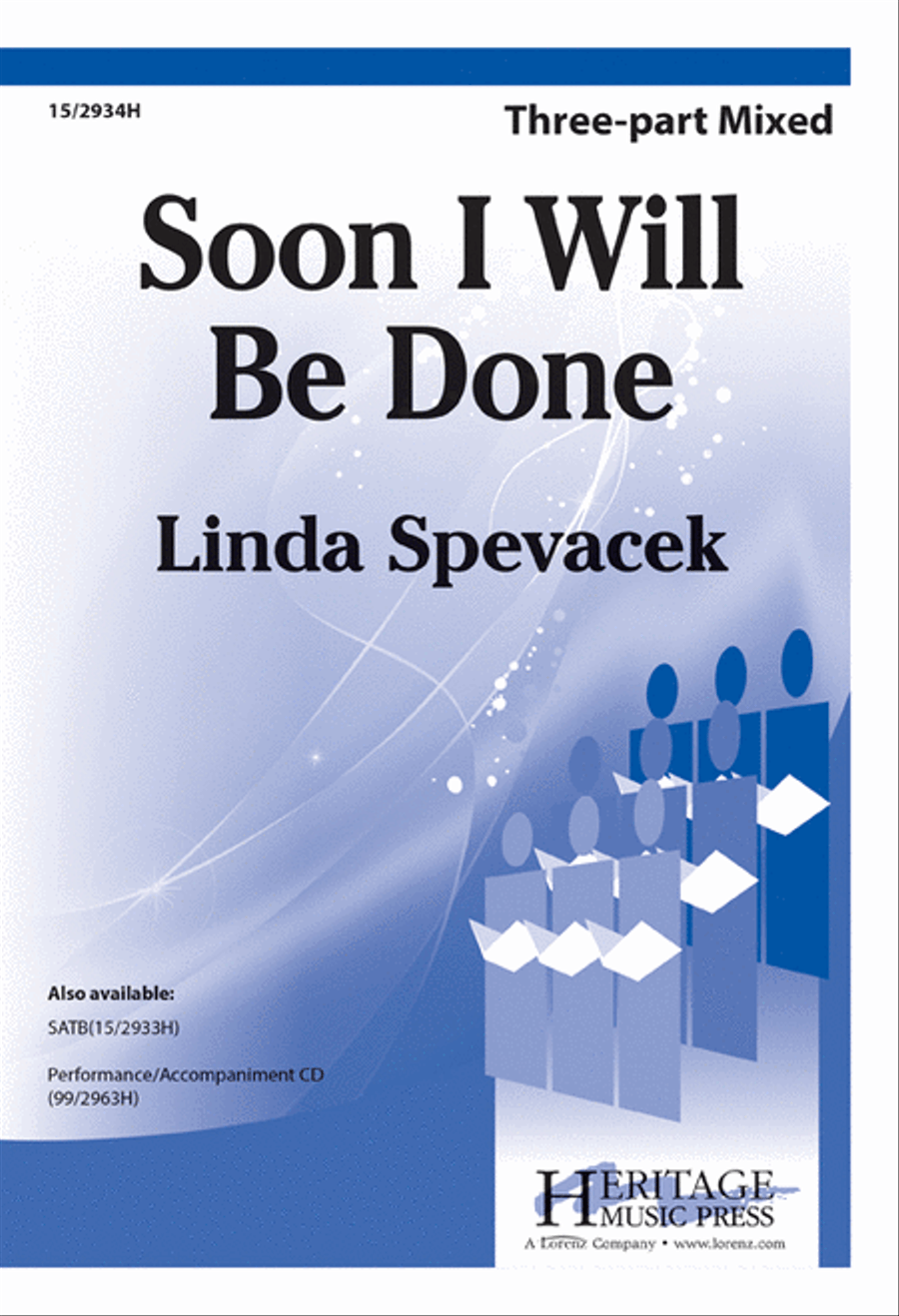 Soon I Will Be Done 3-Part scores gallery preview page 1