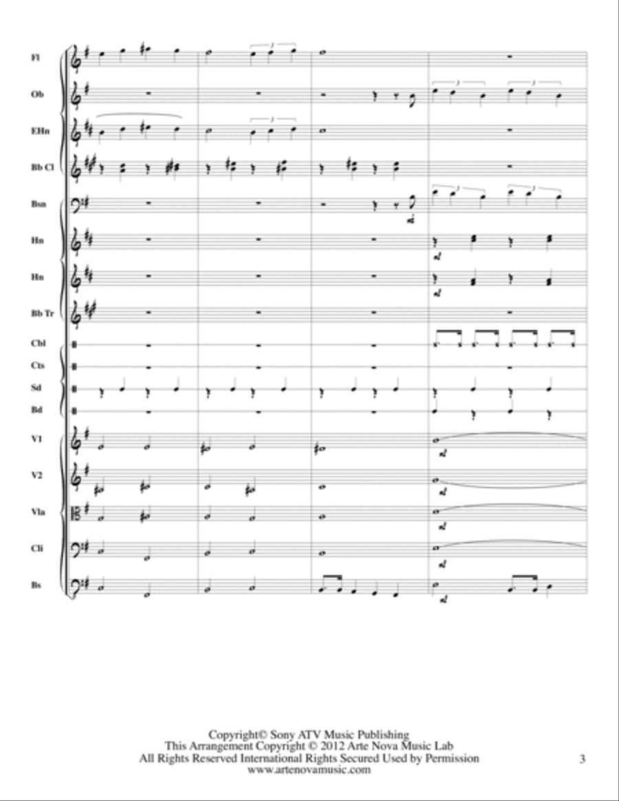 Michelle Full Orchestra scores gallery preview page 4