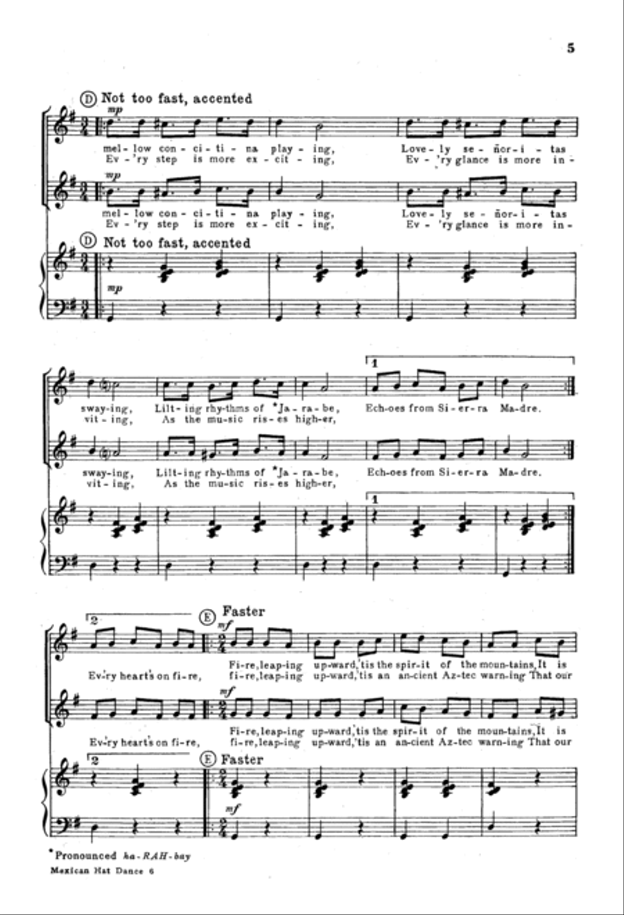 Mexican Hat Dance SA scores gallery preview page 4