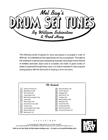 Drum Set Tunes Book image number null