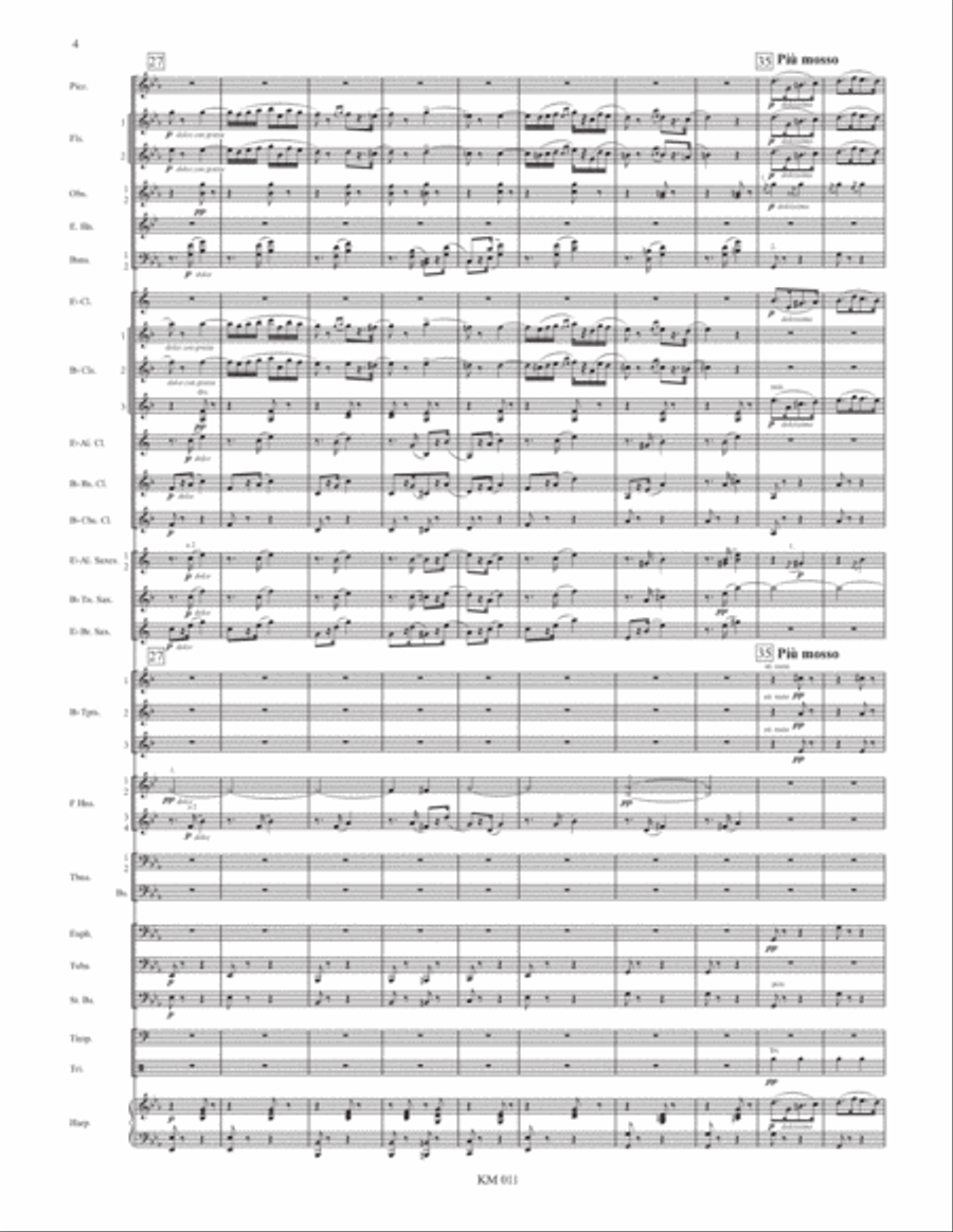Hungarian Rhapsody No. 2 (8/5 x 11) Concert Band scores gallery preview page 6