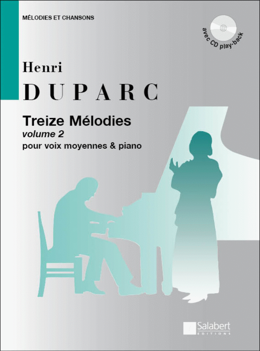 Treize Mélodies Volume 2 Treize Mélodies Volume 2 Mezzo-Soprano Voice scores gallery preview page 1