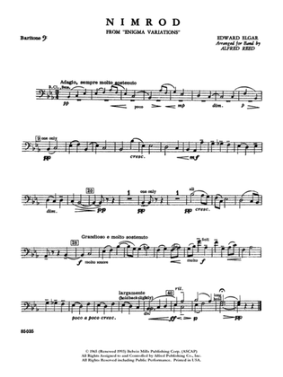Nimrod (from Elgar's Variations): Baritone B.C.