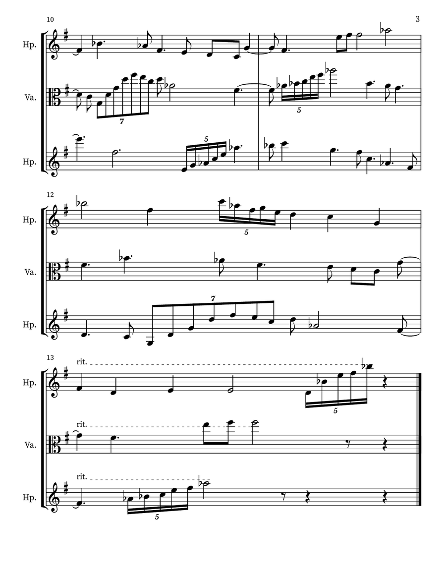 Thinker's Musing 2 Small Ensemble scores gallery preview page 3