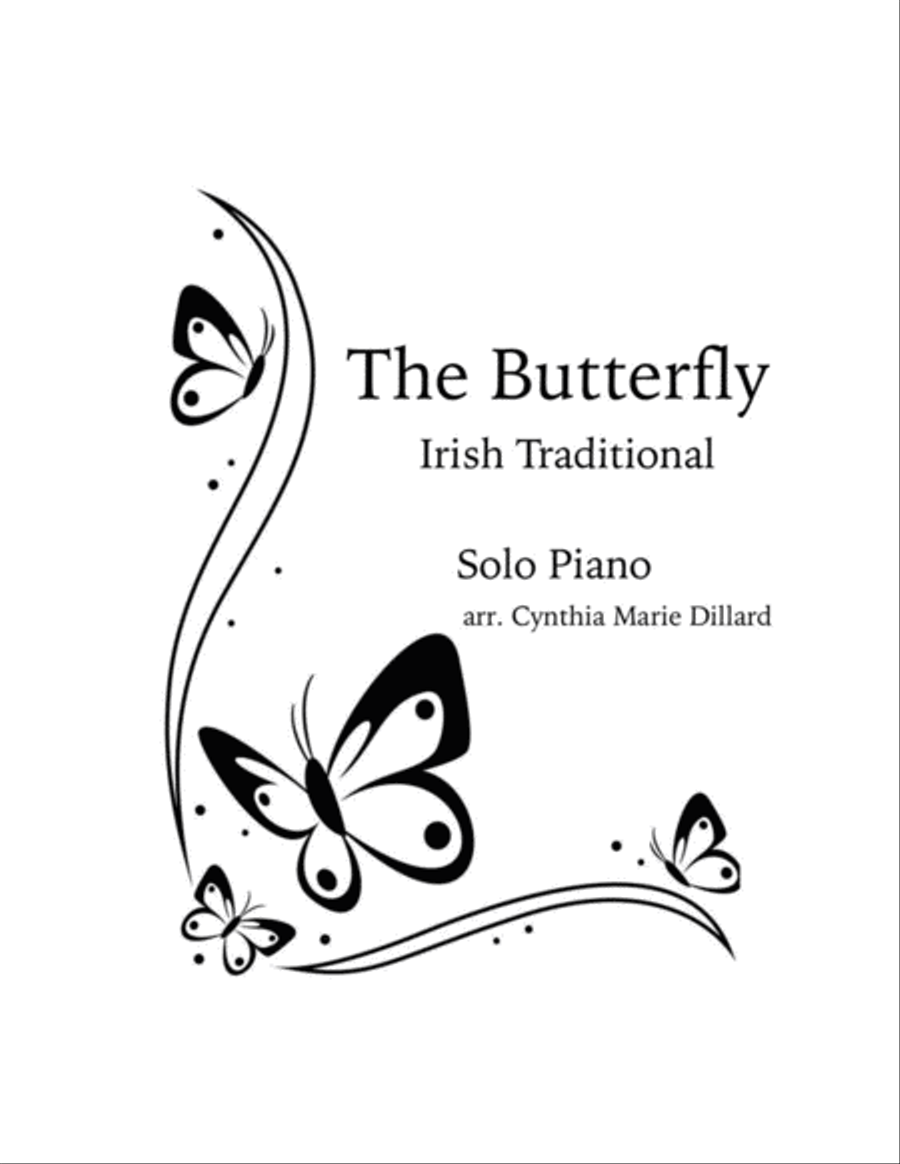 Irish Traditional, The Butterfly for Piano Piano Solo scores gallery preview page 1