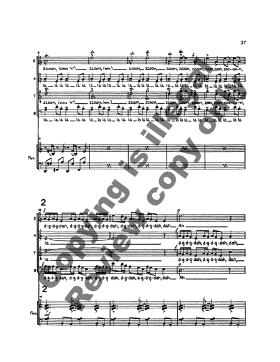 The Settling Years 4-Part scores gallery preview page 26