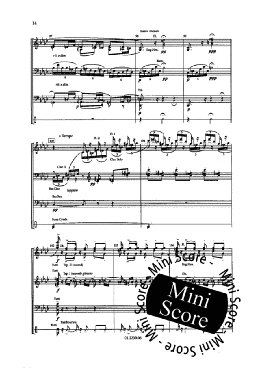 Triana Triana Concert Band scores gallery preview page 52