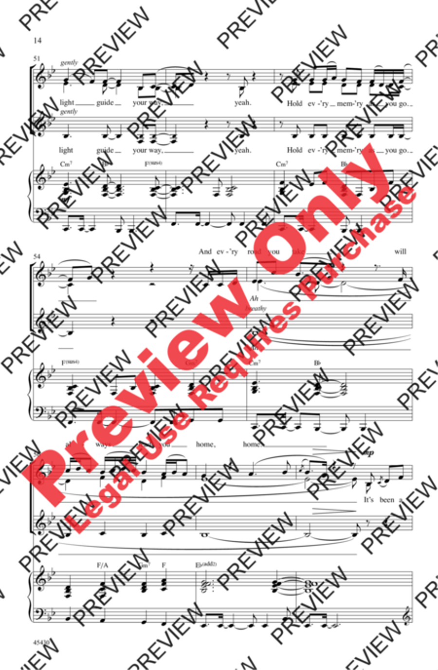 See You Again Women's Choir scores gallery preview page 14