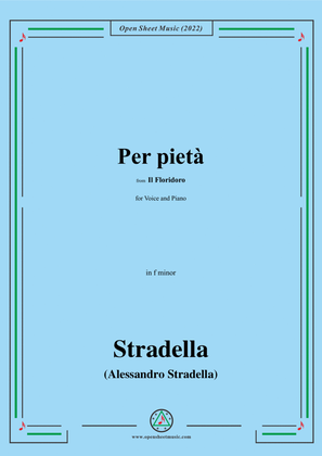 Stradella-Per pietà,from Il Floridoro,in f minor