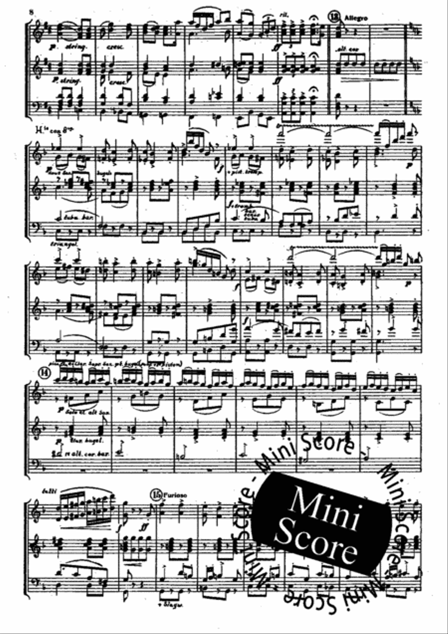 Slavische Rhapsodie No. 2 Concert Band scores gallery preview page 9