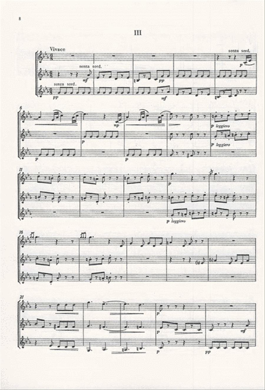 Trio Trumpet Trio scores gallery preview page 3