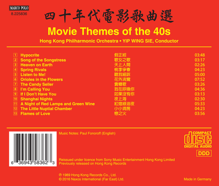 Movie Themes of the 40's