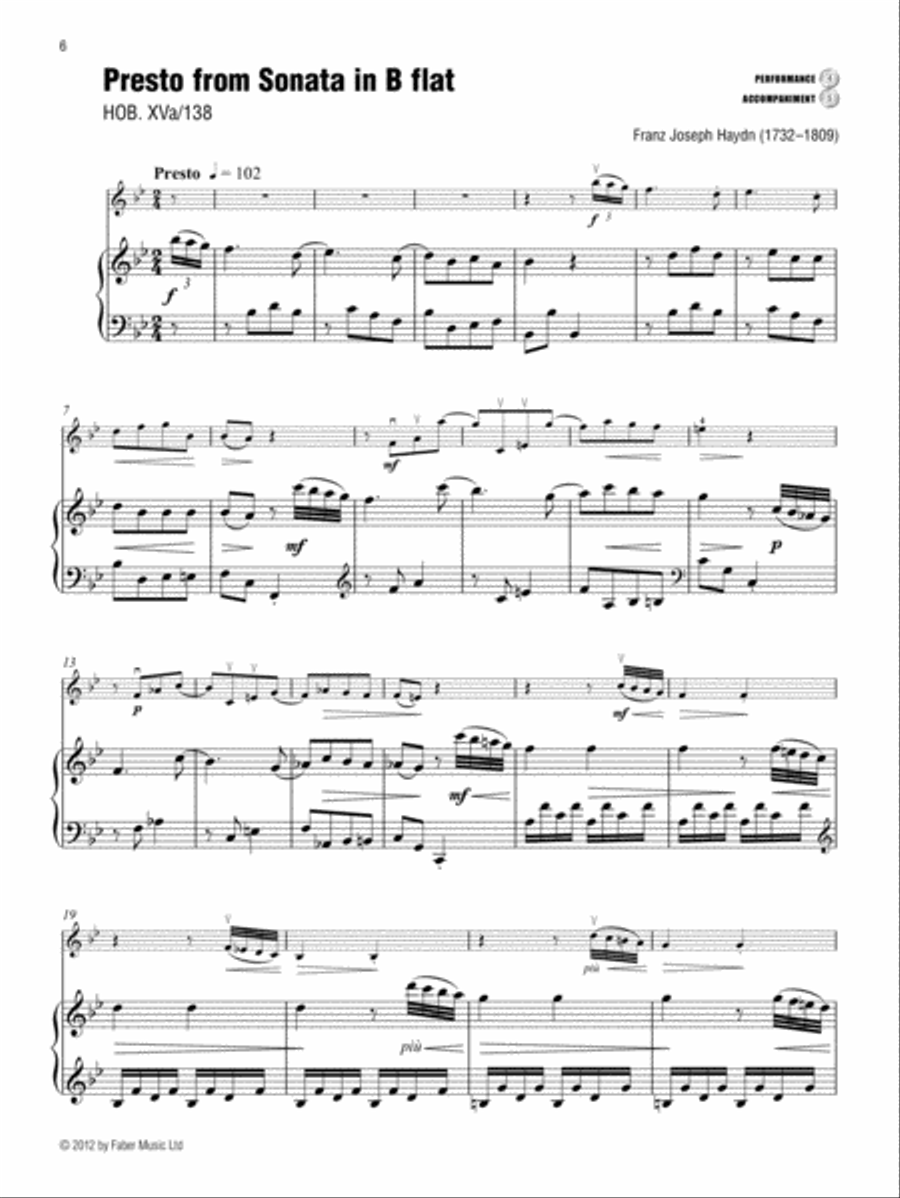 The Best of Grade 5 Violin Violin Solo scores gallery preview page 3
